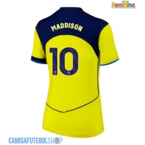 Camisa de time de futebol Tottenham Hotspur James Maddison #10 Replicas 3º Equipamento Feminina 2025-26 Manga Curta